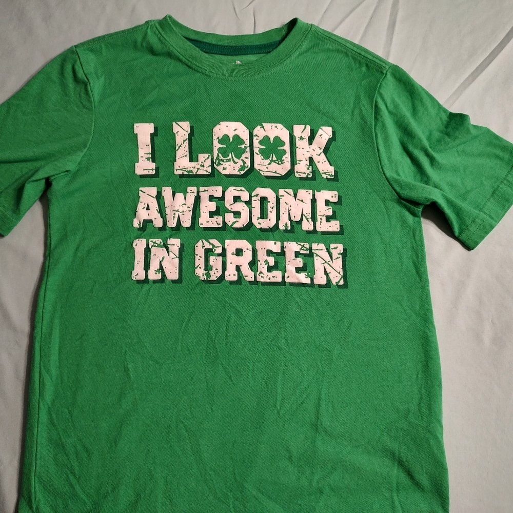 St. Patrick's day T-shirt size 8